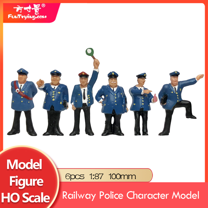 Model Kit Train - 1/87 Ho Scale Model Figure Set