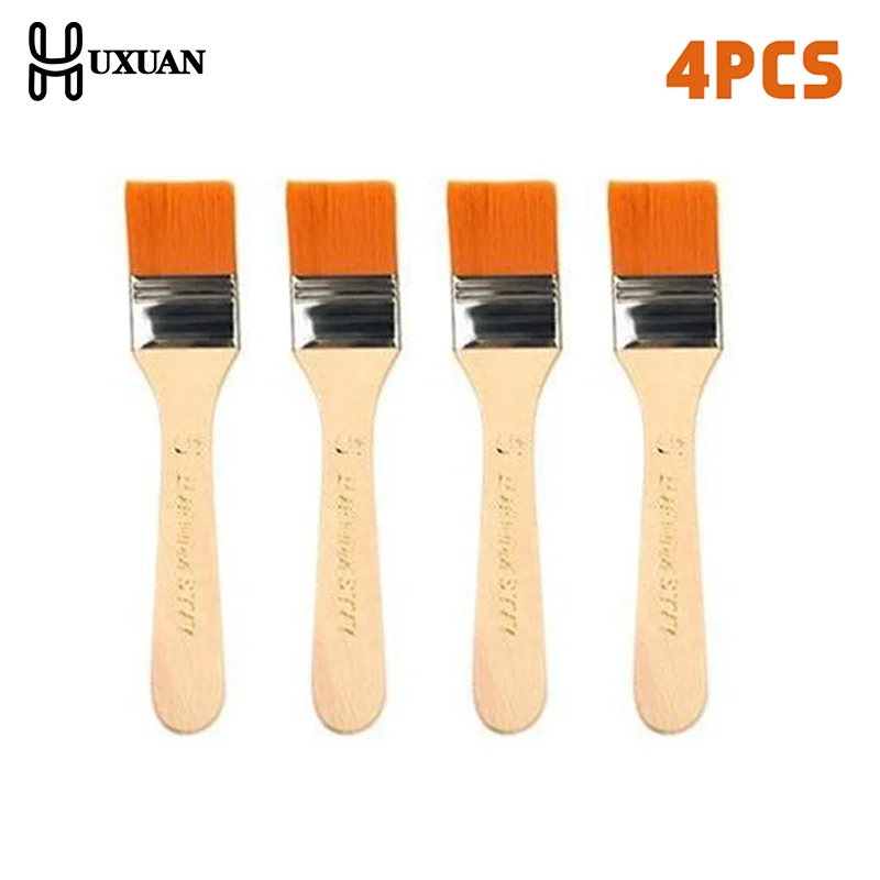 Metallic Paint Set - 4Pcs/Set Hair Painting Brush Acrylic Paints