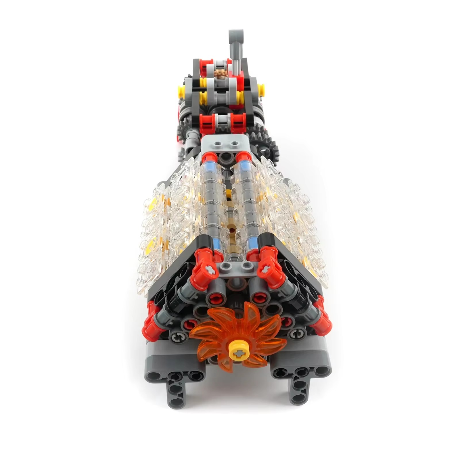 High-Tech Transparent V16 Engi - огляд і ціна Model Kit Engine