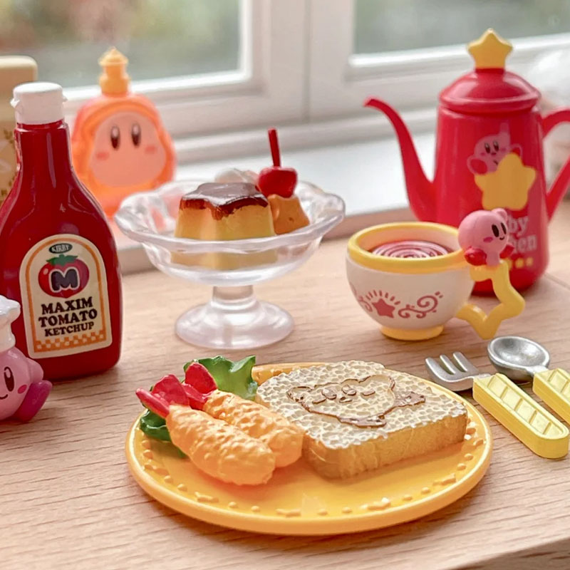 ReMent Kirby Kitchen Blind Box - огляд і ціна Model Kitchen Set Pvc