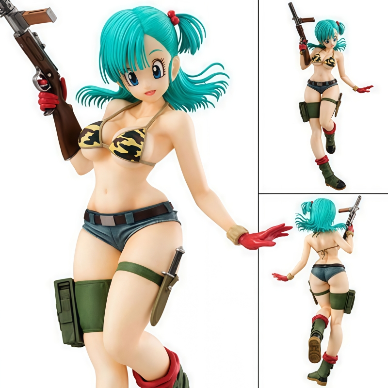 Dragon Ball Z anime doll Bulma - огляд і ціна Model Kit Dragon Ball