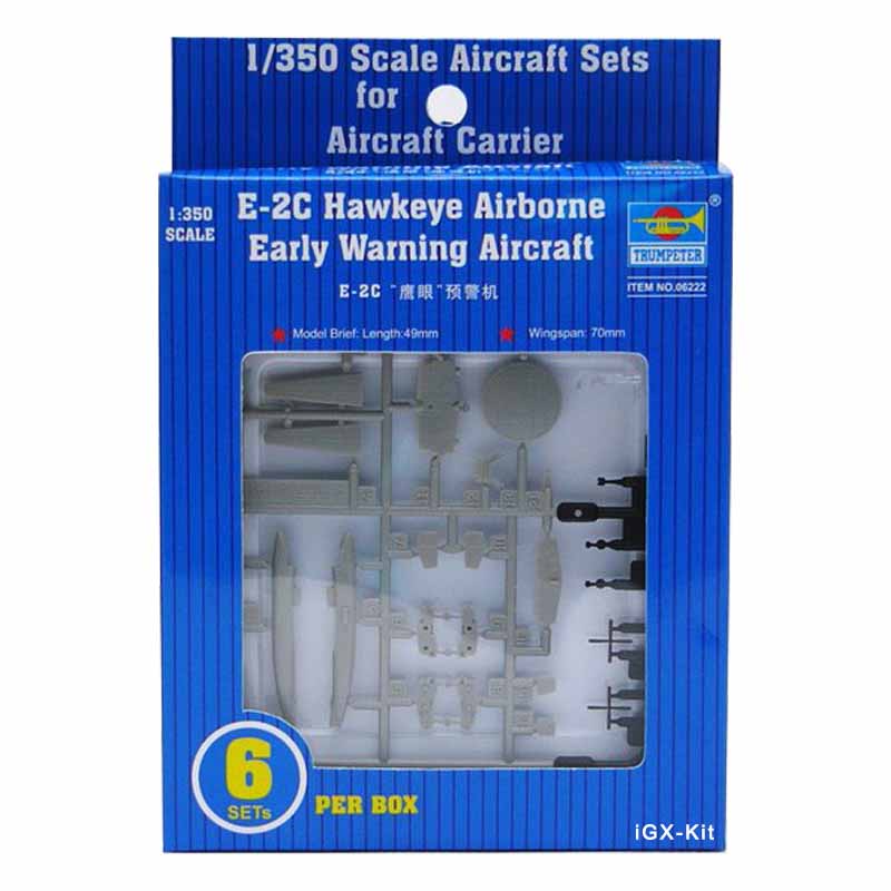 Trumpeter 06222 1:350 US E2C E - огляд і ціна Model Kit Revell