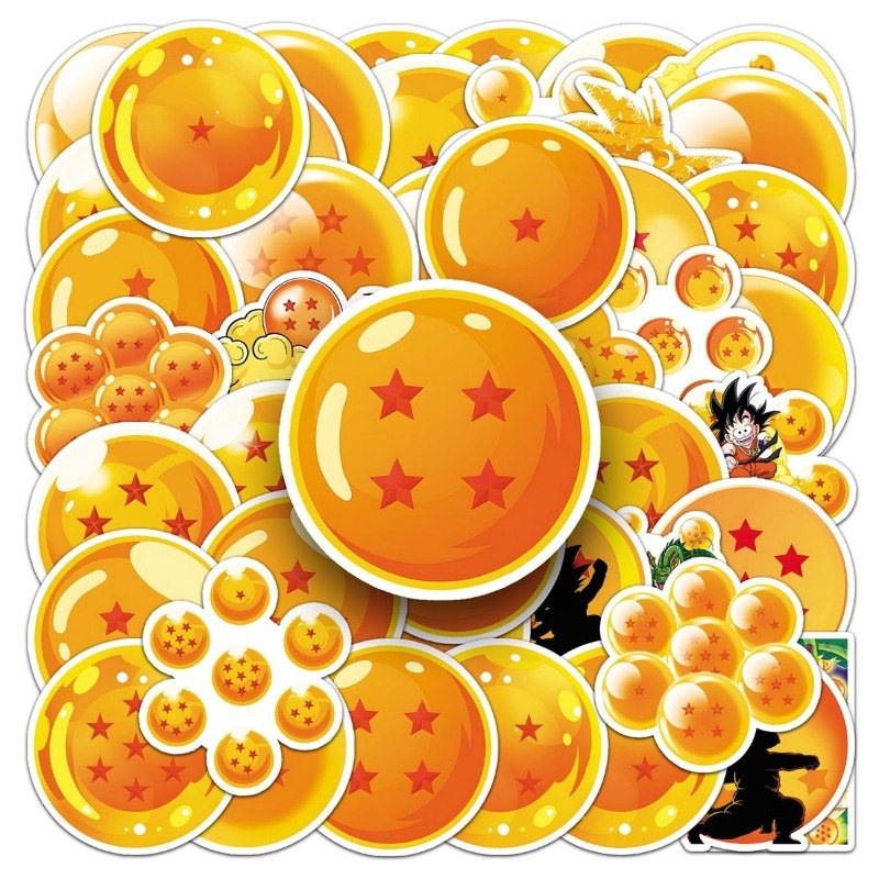 50pcs Dragon Ball PVC stickers - огляд і ціна Model Kit Dragon Ball