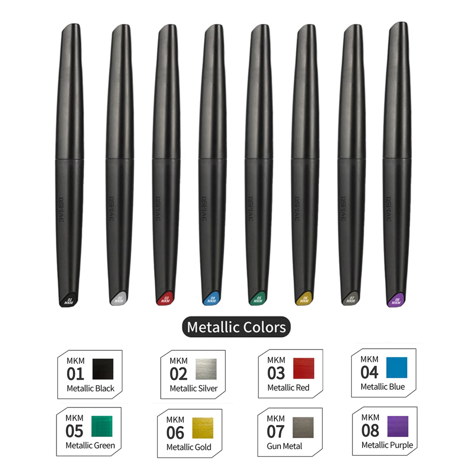 DSPIAE Soft Tip Water-based Ma - огляд і ціна Model Kit Markers