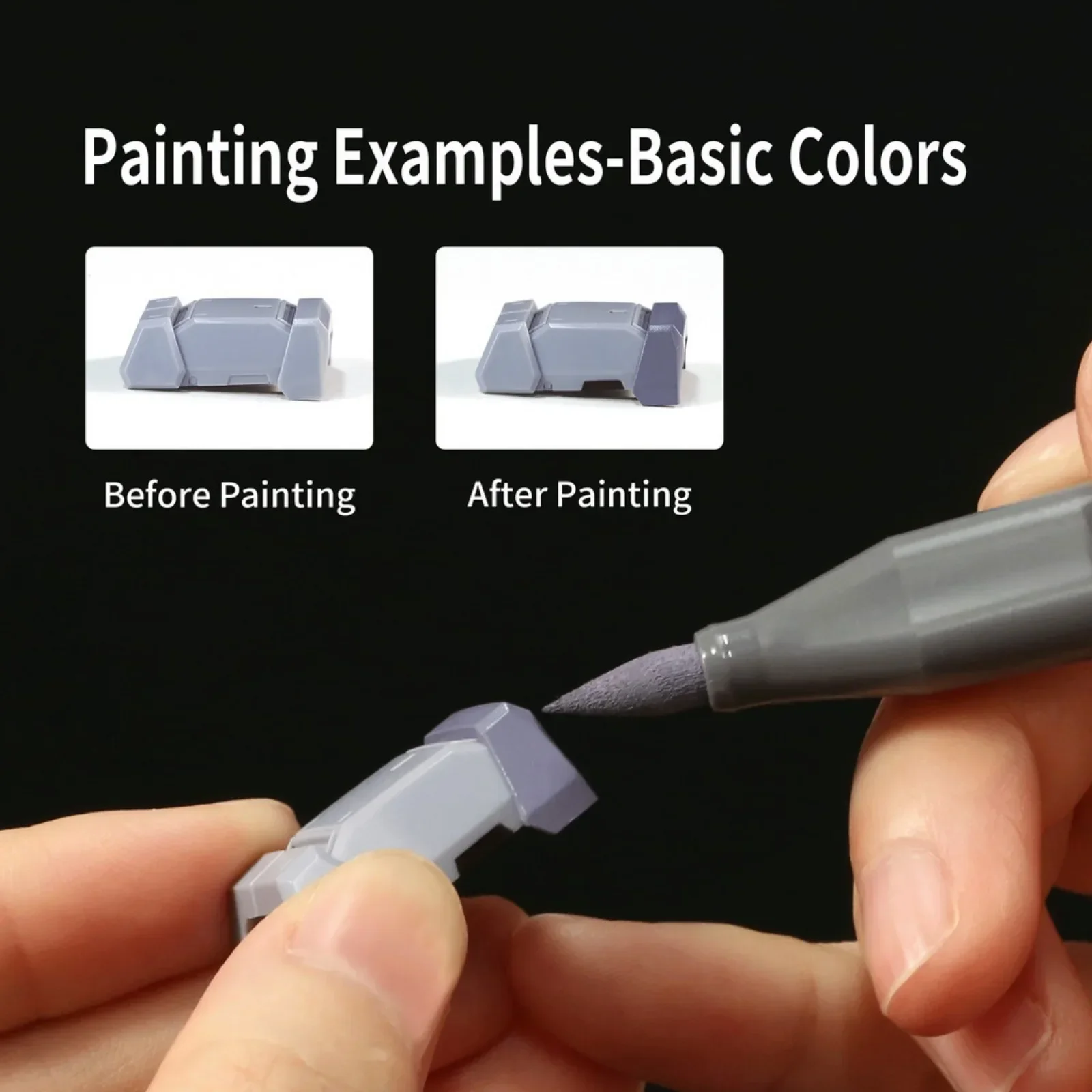 DSPIAE Soft Tip Water-based Ma - огляд і ціна Model Kit Markers