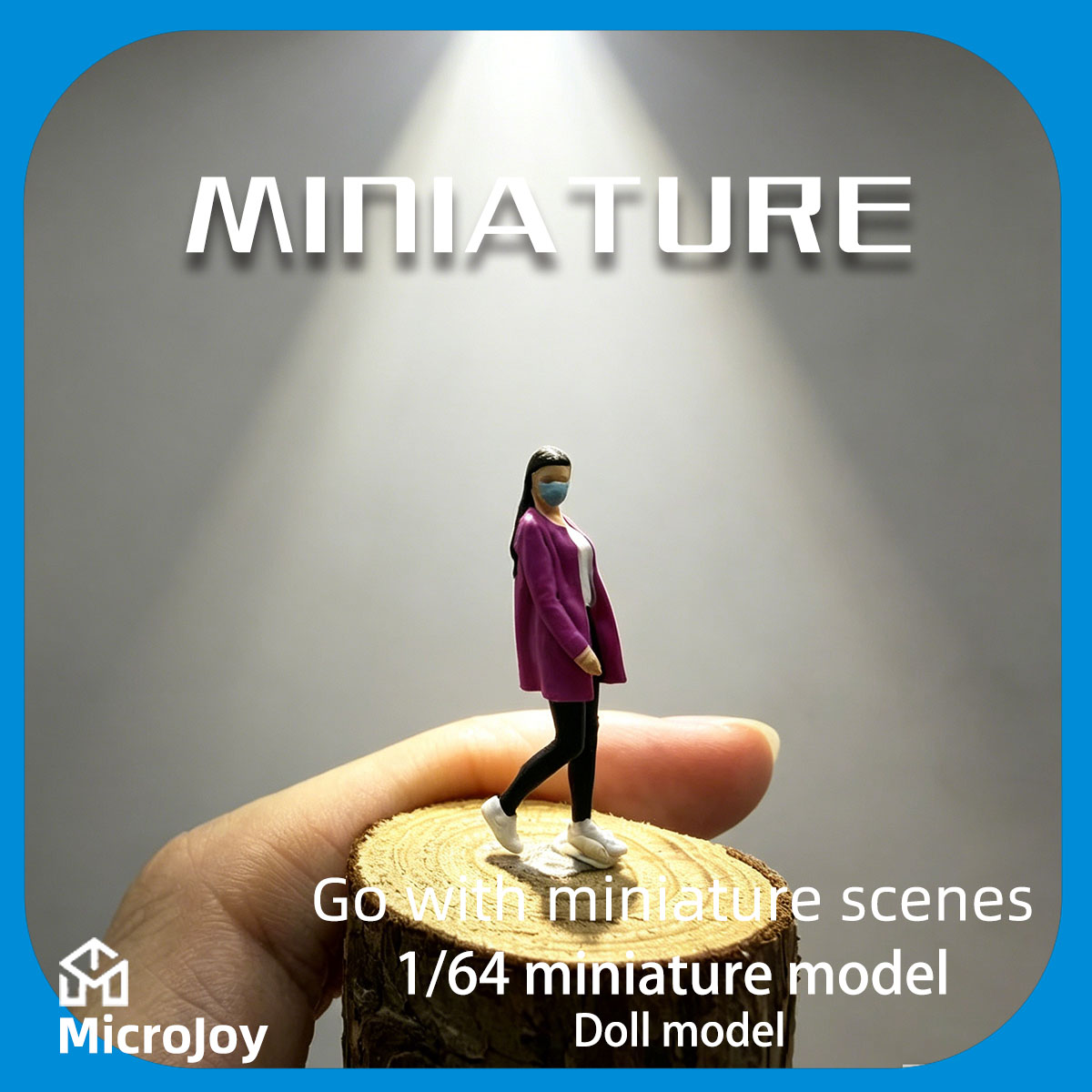 Miniature Figure Model 1:64 Sc - огляд і ціна Model Kit Train