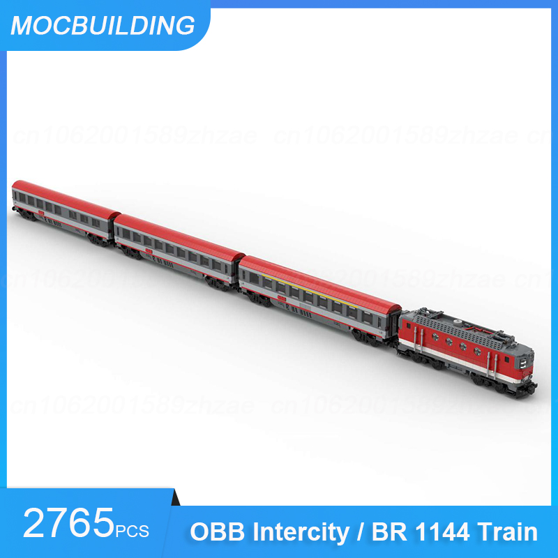 MOC Building Blocks OBB Interc - огляд і ціна Model Kit Train