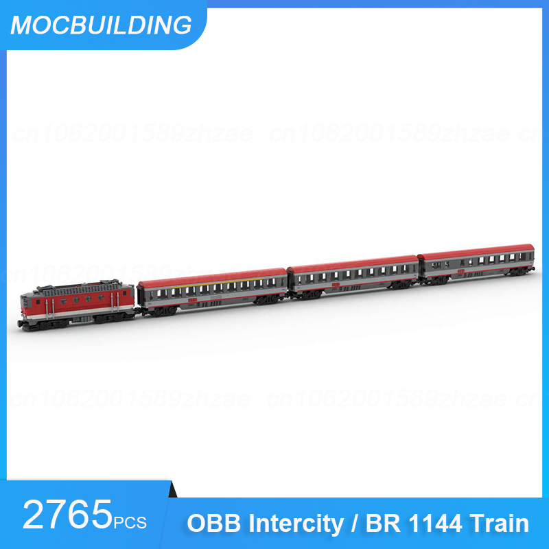 MOC Building Blocks OBB Interc - огляд і ціна Model Kit Train
