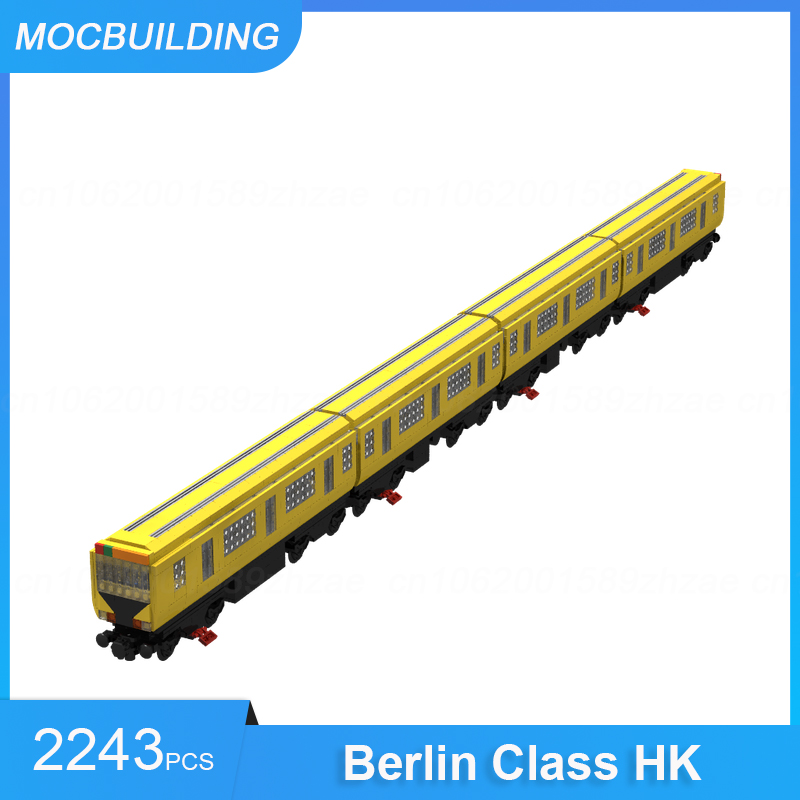 MOC Building Blocks OBB Interc - огляд і ціна Model Kit Train