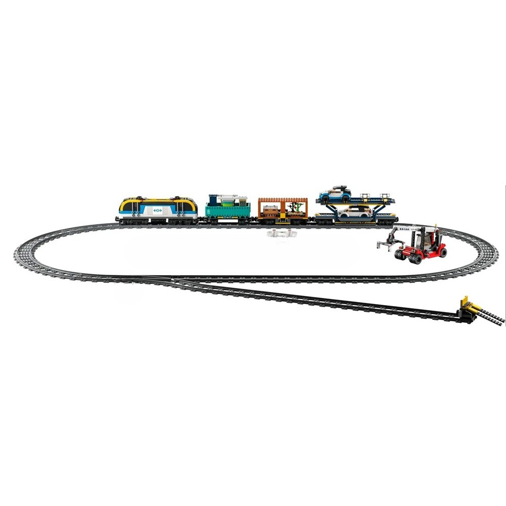 1153PCS City Freight Train Rai - огляд і ціна Model Kit Train