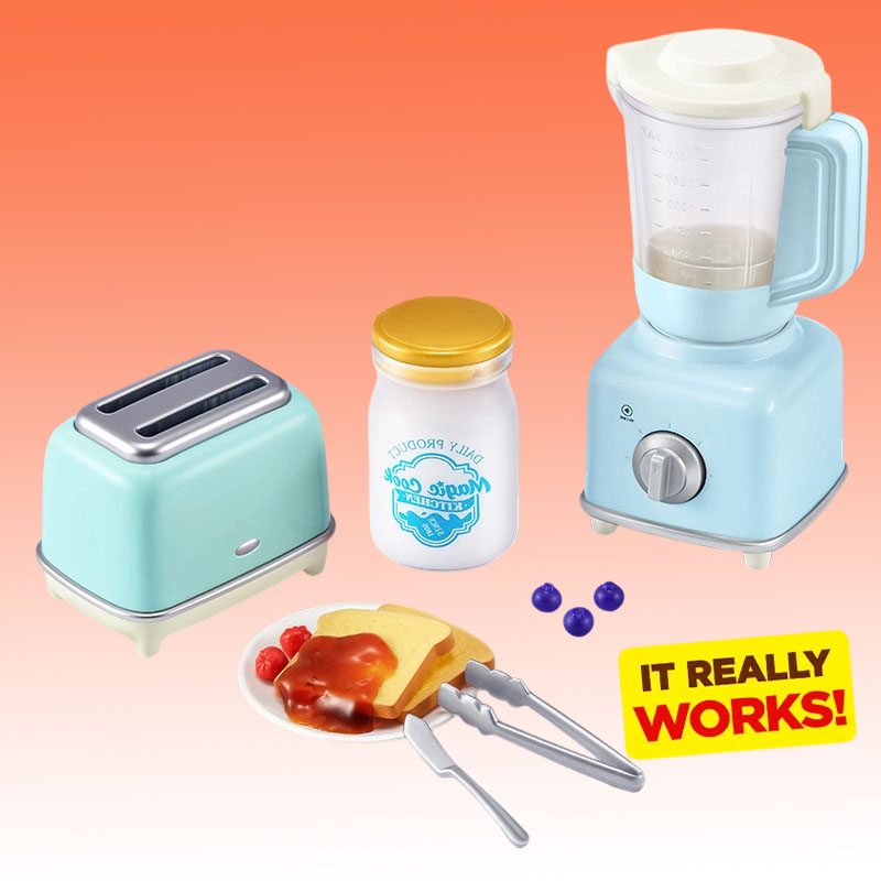 ZURU Mini Brands Magic Cook Ki - огляд і ціна Model Kitchen Set Pvc