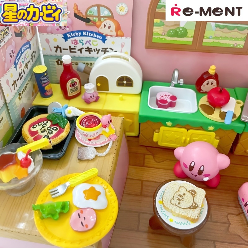 RE-MENT Kirby Kitchen Miniatur - огляд і ціна Model Kitchen Set Pvc