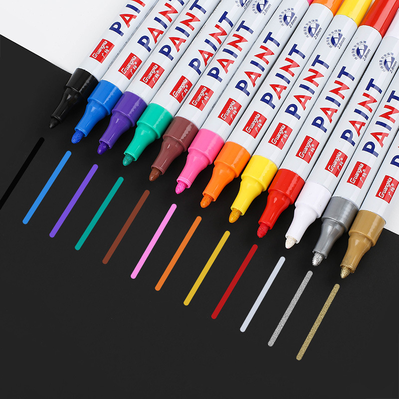 12Pcs White Paint Markers Pens - огляд і ціна Model Kit Markers
