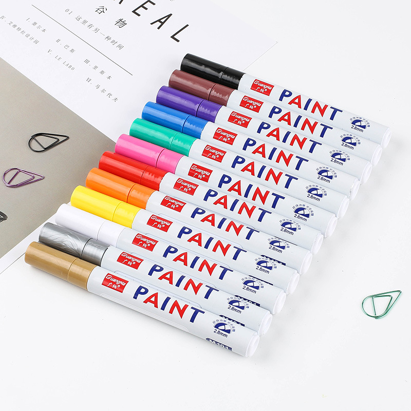 12Pcs White Paint Markers Pens - огляд і ціна Model Kit Markers