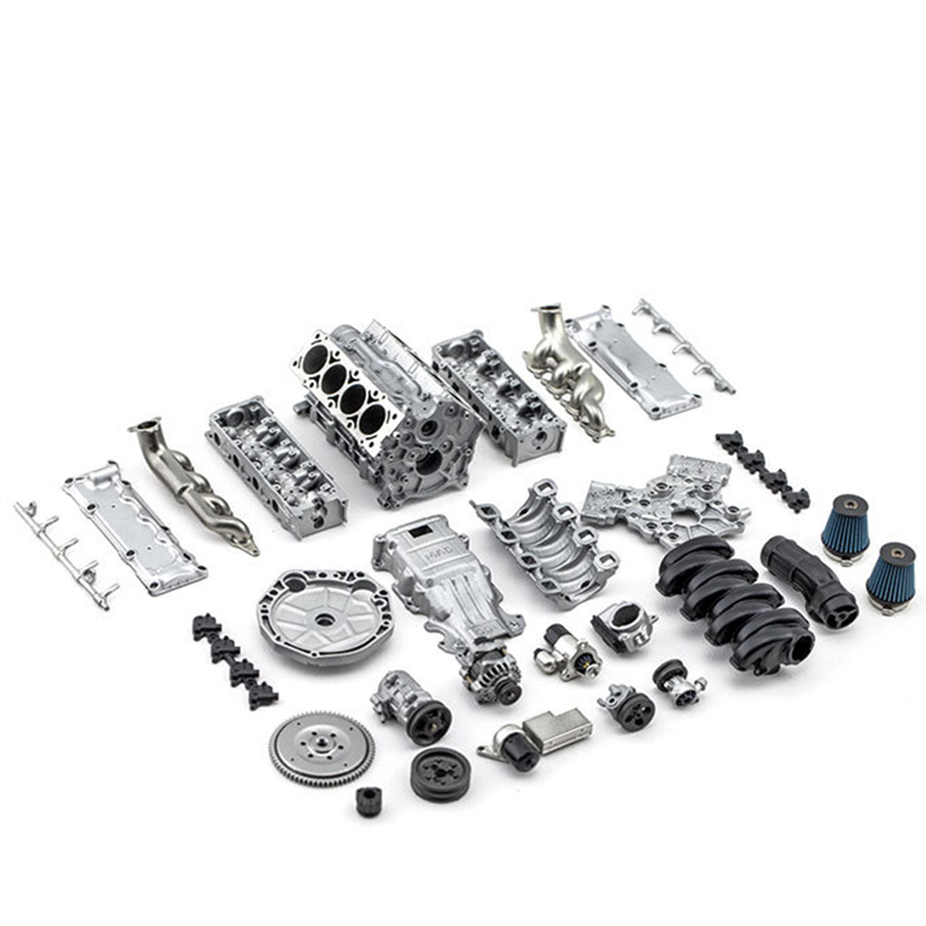 DIY MAD V8 Engine Internal Com - огляд і ціна Model Kit Engine