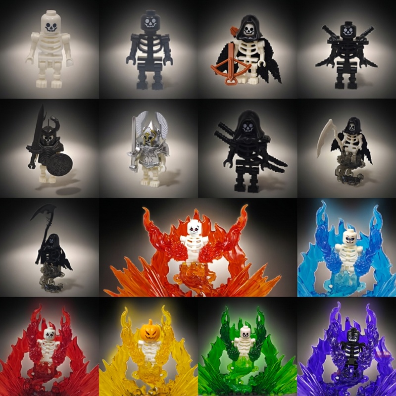 Halloween Skeleton Army Mini D - огляд і ціна Model Kit Horse