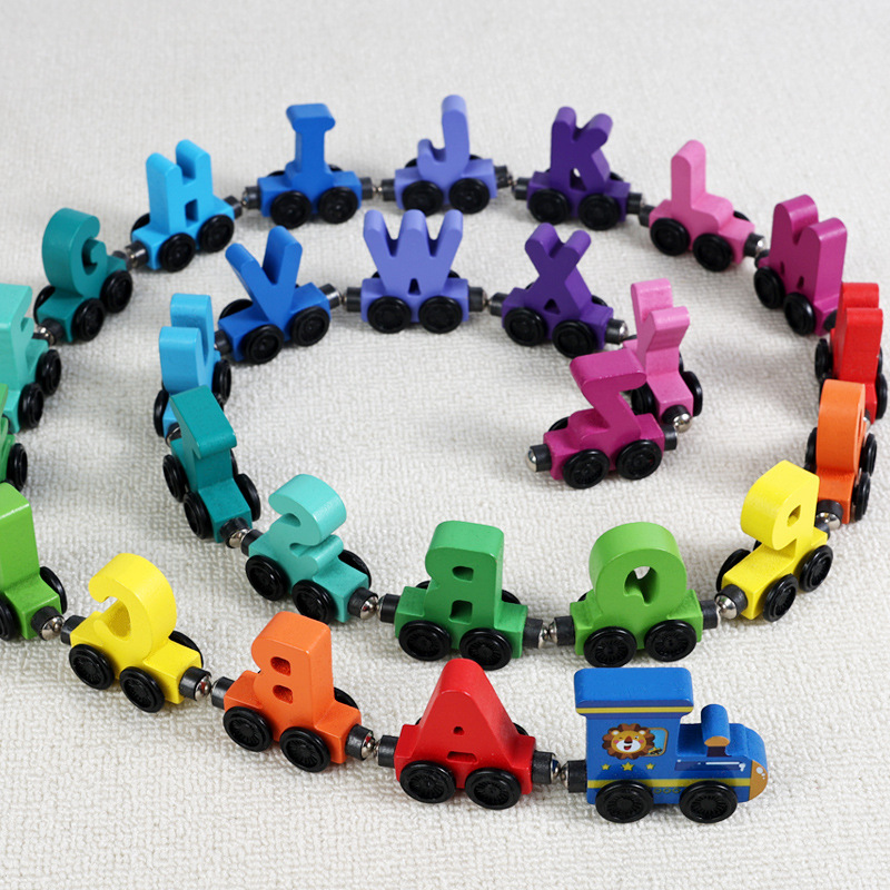 Children'S Wooden Magnetic Col - огляд і ціна Model Kit Train
