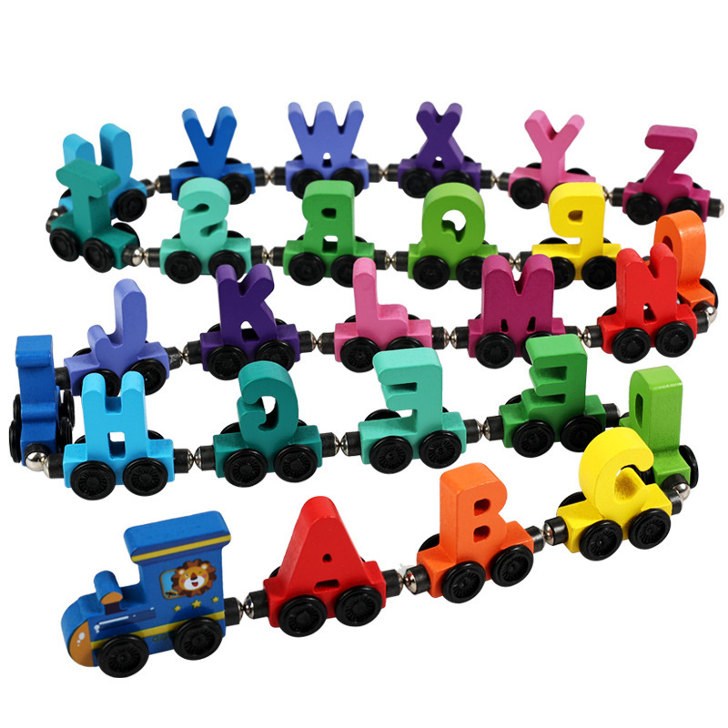 Children'S Wooden Magnetic Col - огляд і ціна Model Kit Train