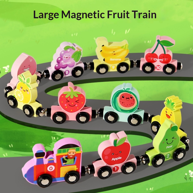 Children'S Wooden Magnetic Col - огляд і ціна Model Kit Train