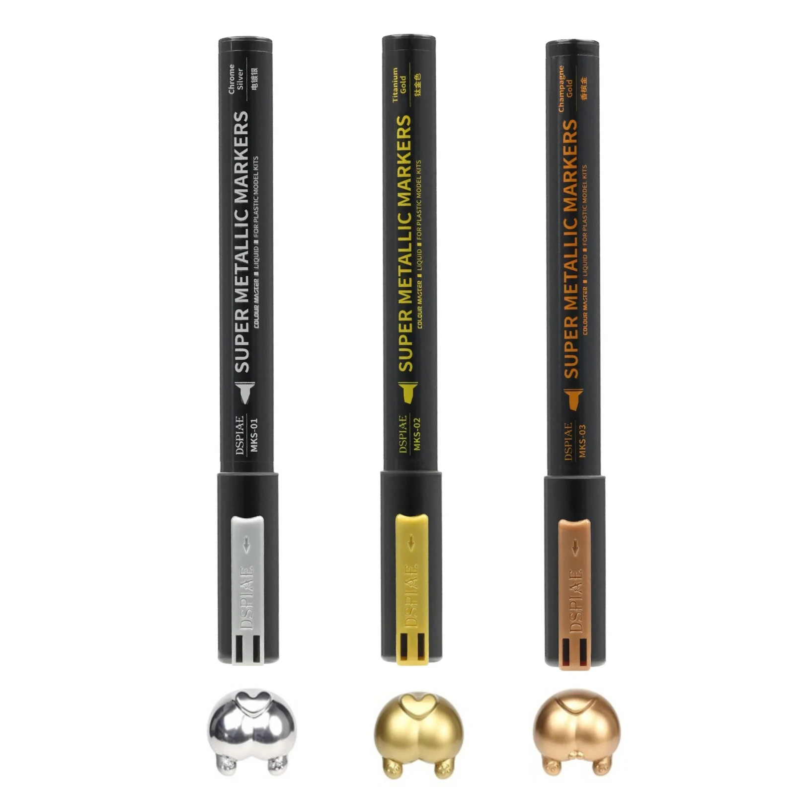 DSPIAE MKS Super Metallic Colo - огляд і ціна Model Kit Markers