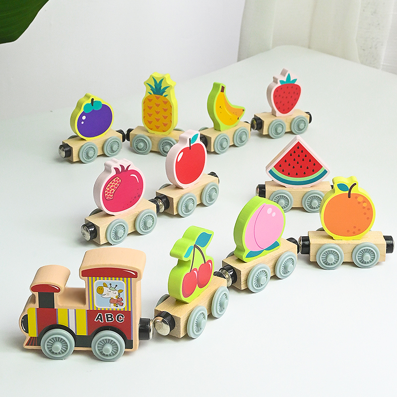Magnetic Wooden Small Train To - огляд і ціна Model Kit Train