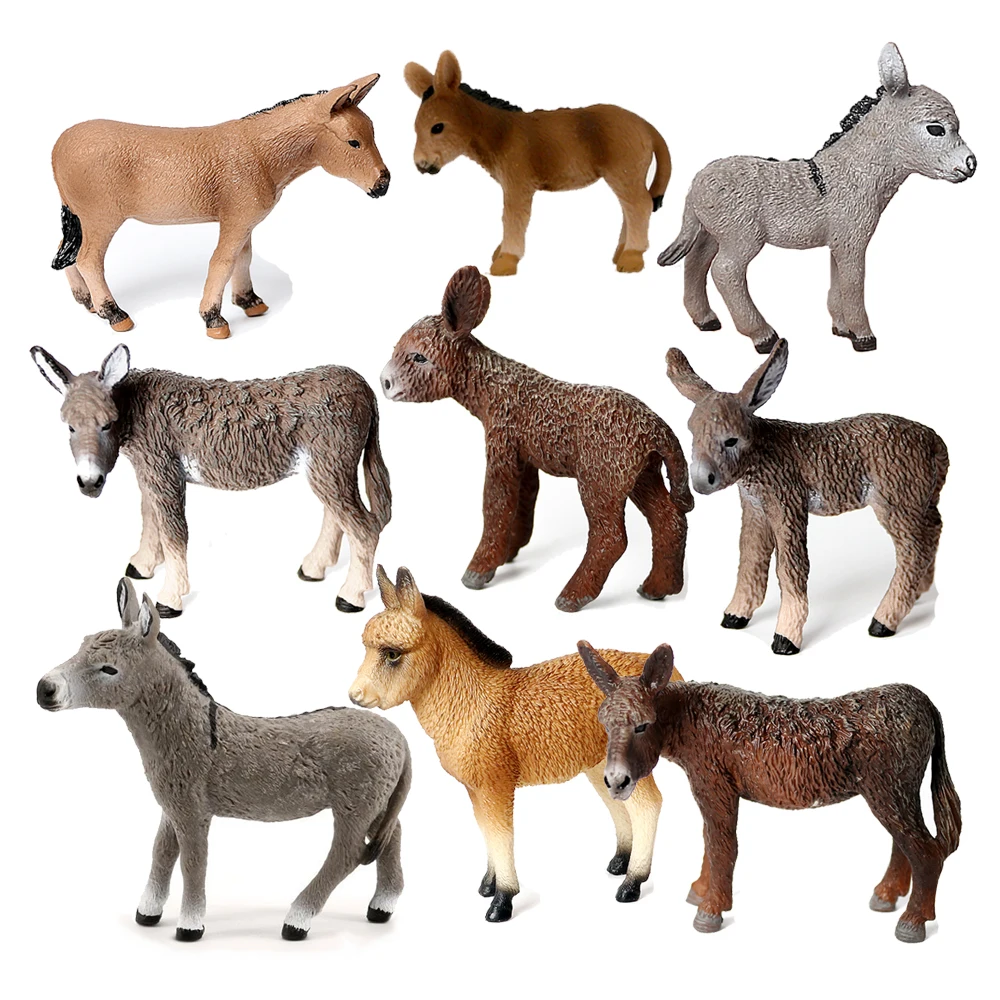 Donkey Model Toy Animals Figur - огляд і ціна Model Kit Horse