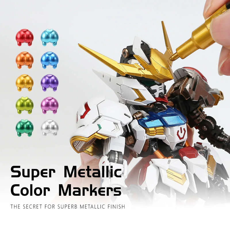 Metallic Markers Colouring Pen - огляд і ціна Model Kit Markers