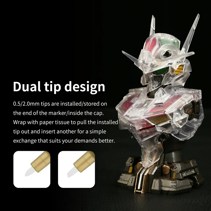 Metallic Markers Colouring Pen - огляд і ціна Model Kit Markers