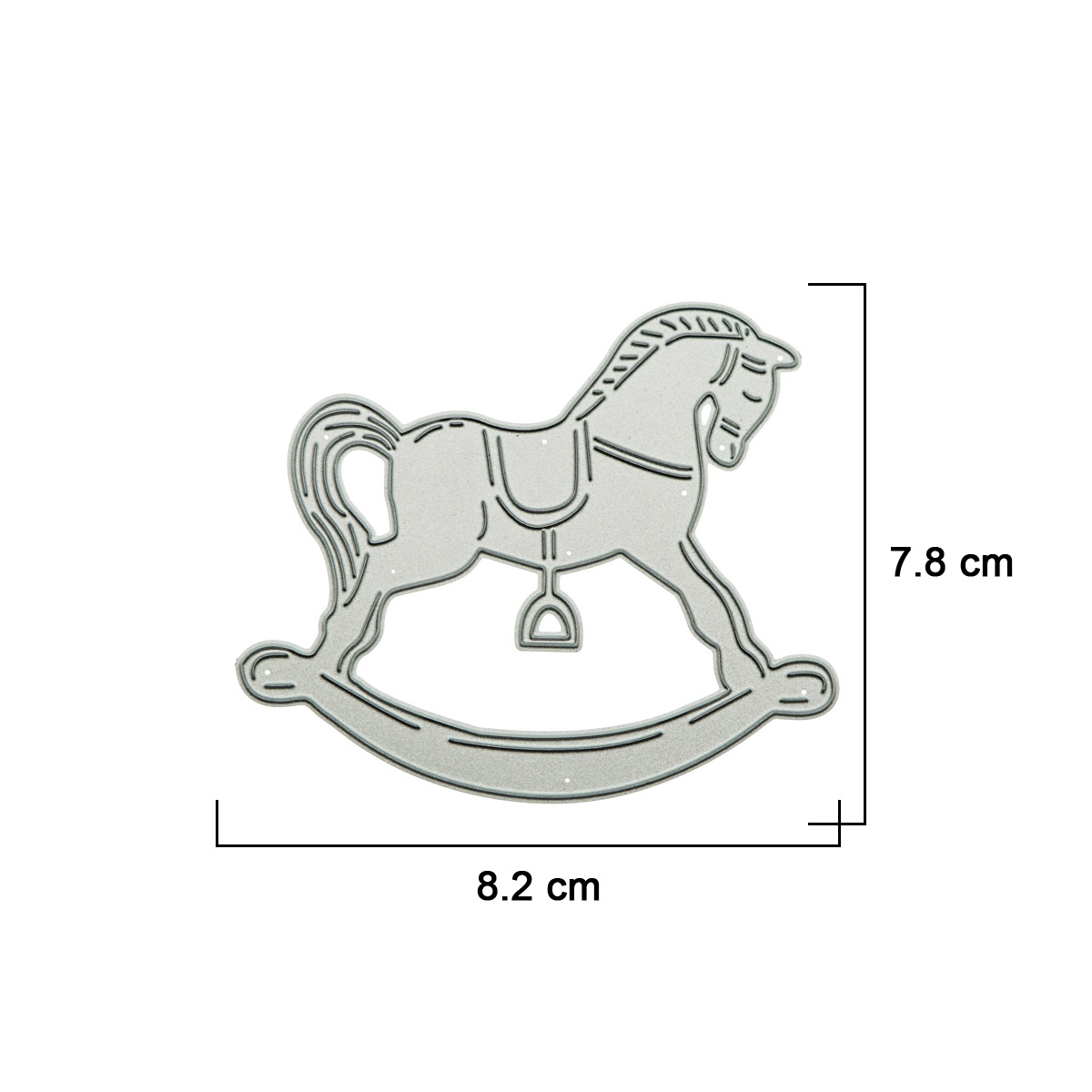 Metal Cutting Dies Scrapbookin - огляд і ціна Model Kit Horse