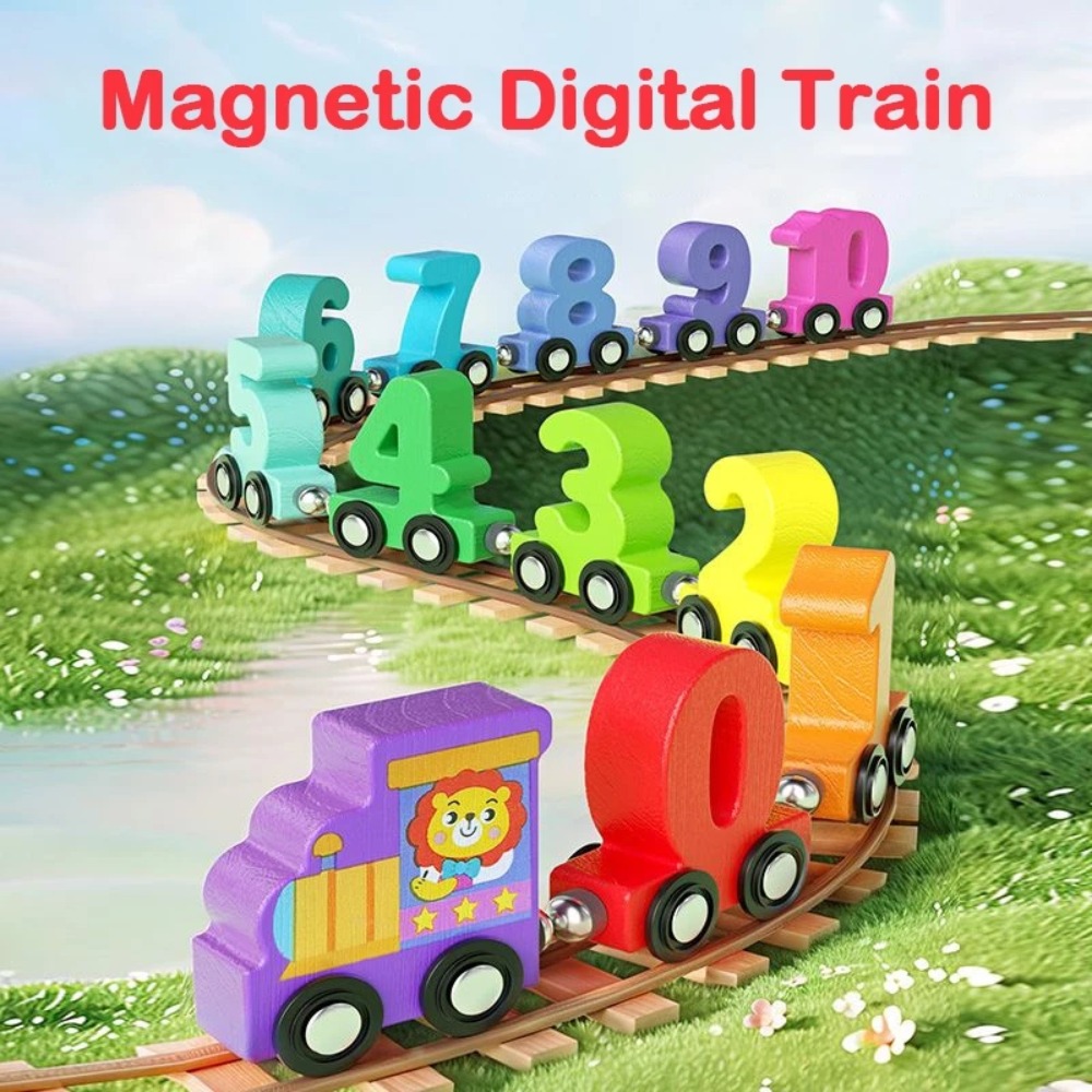 1set 0-10 Number Digital Train - огляд і ціна Model Kit Train
