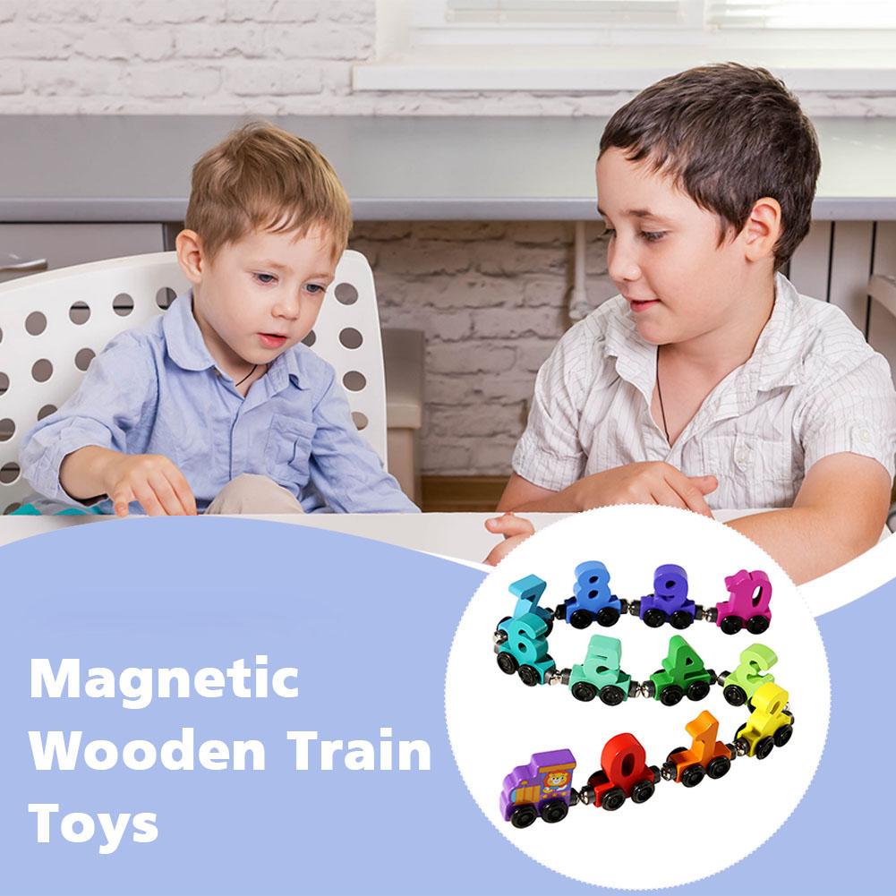 Wooden Magnetic Number Train B - огляд і ціна Model Kit Train