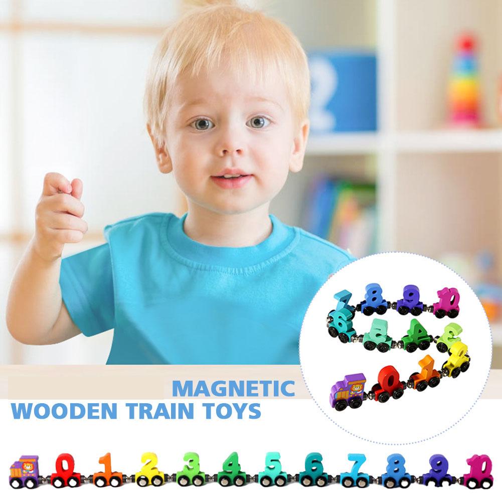 Wooden Magnetic Number Train B - огляд і ціна Model Kit Train