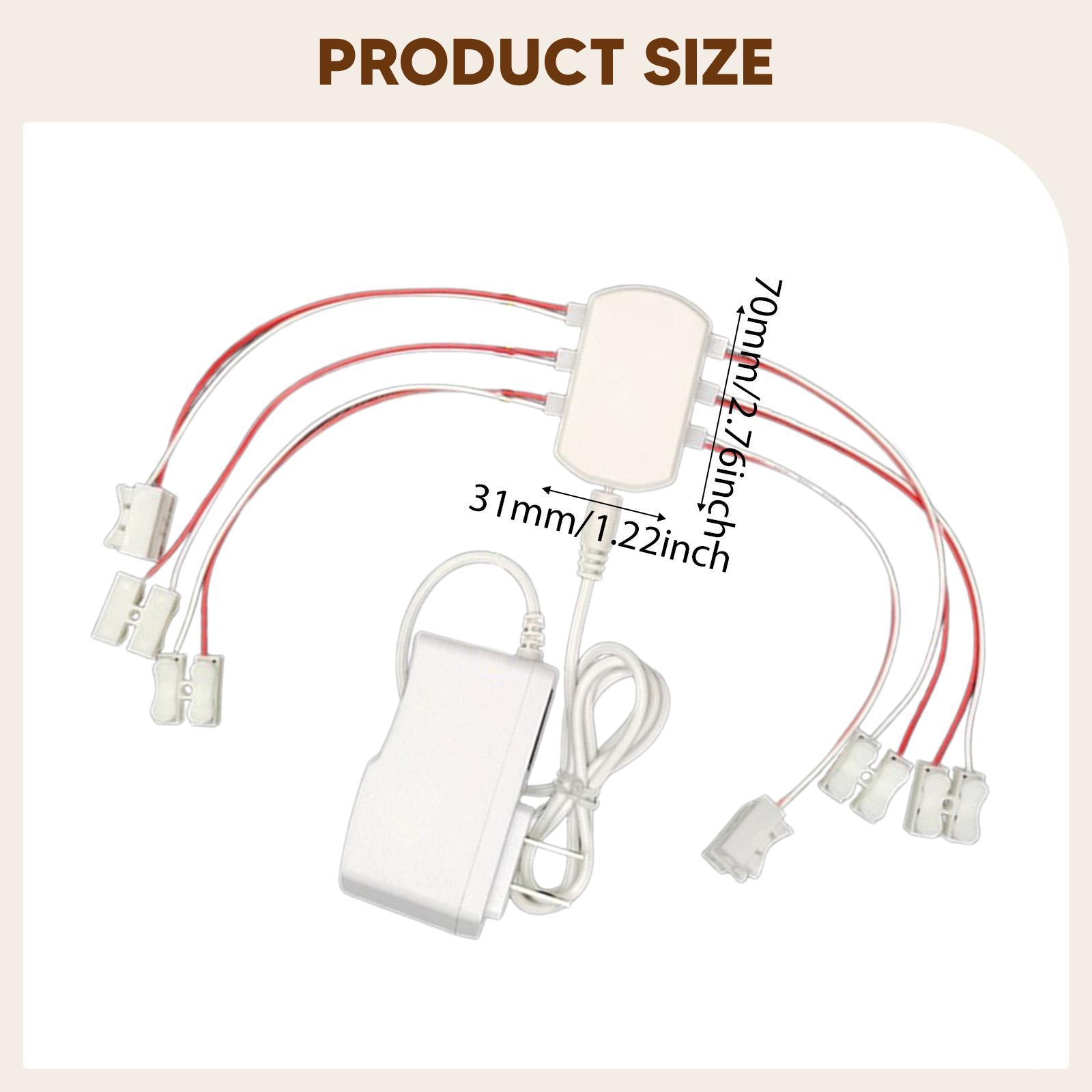 3V 1A Power Supply 6 Ports Wir - огляд і ціна Model Kit Train