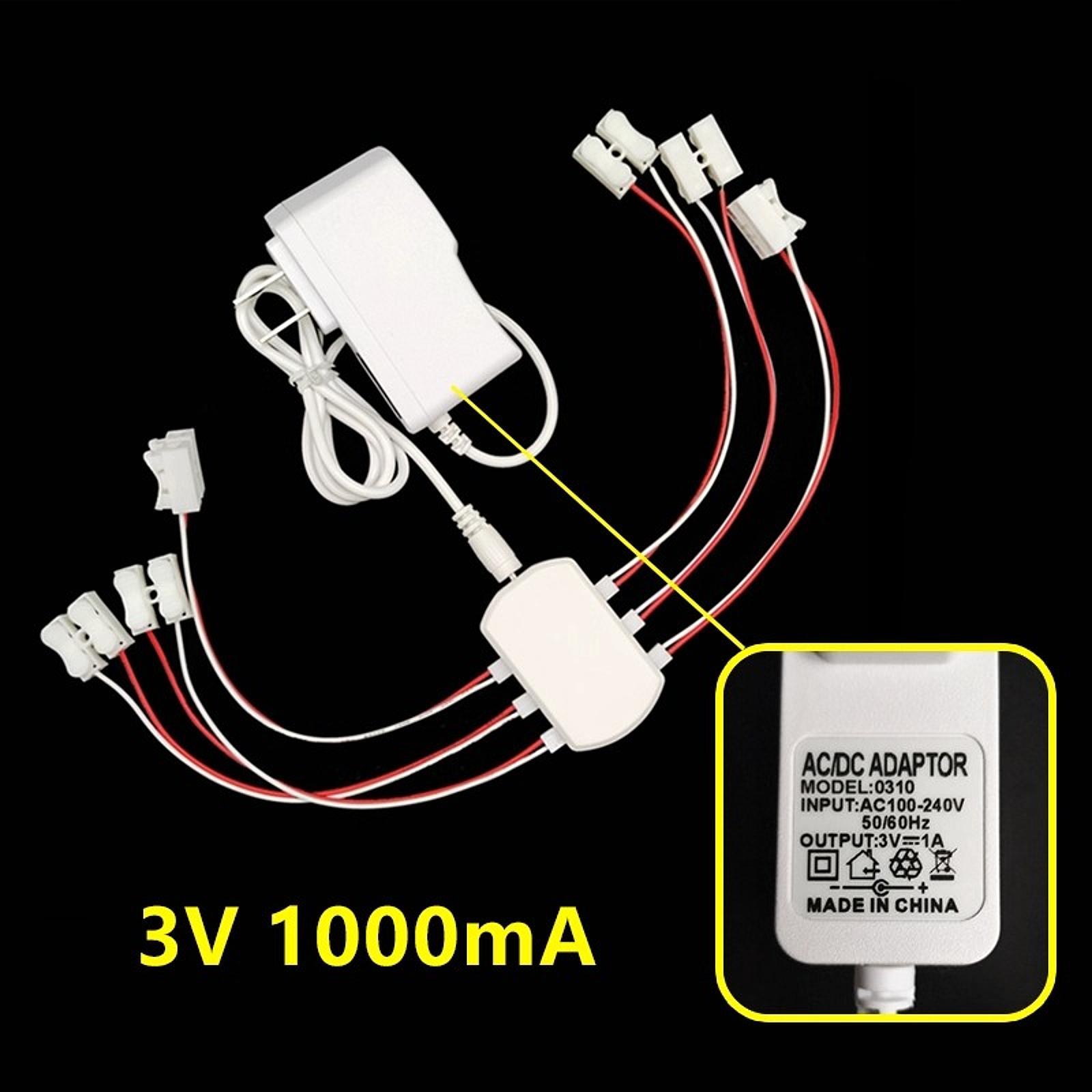 3V 1A Power Supply 6 Ports Wir - огляд і ціна Model Kit Train
