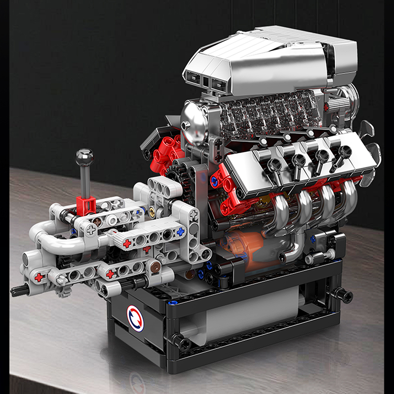 Mould King 10225 Technical Eng - огляд і ціна Model Kit Engine