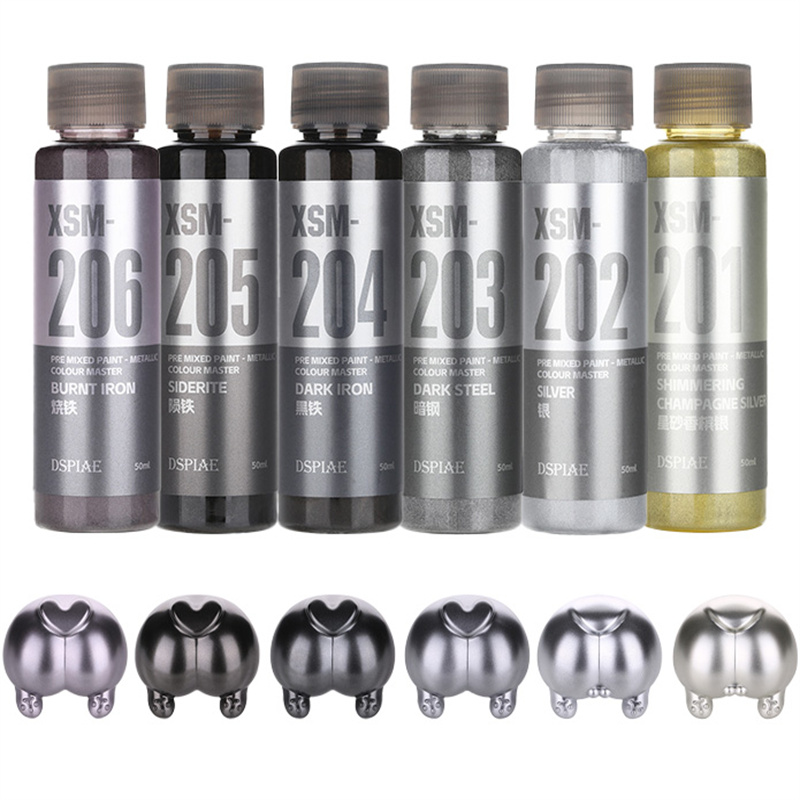 DSPIAE XSM Metallic Water Base - огляд і ціна Metallic Paint Set