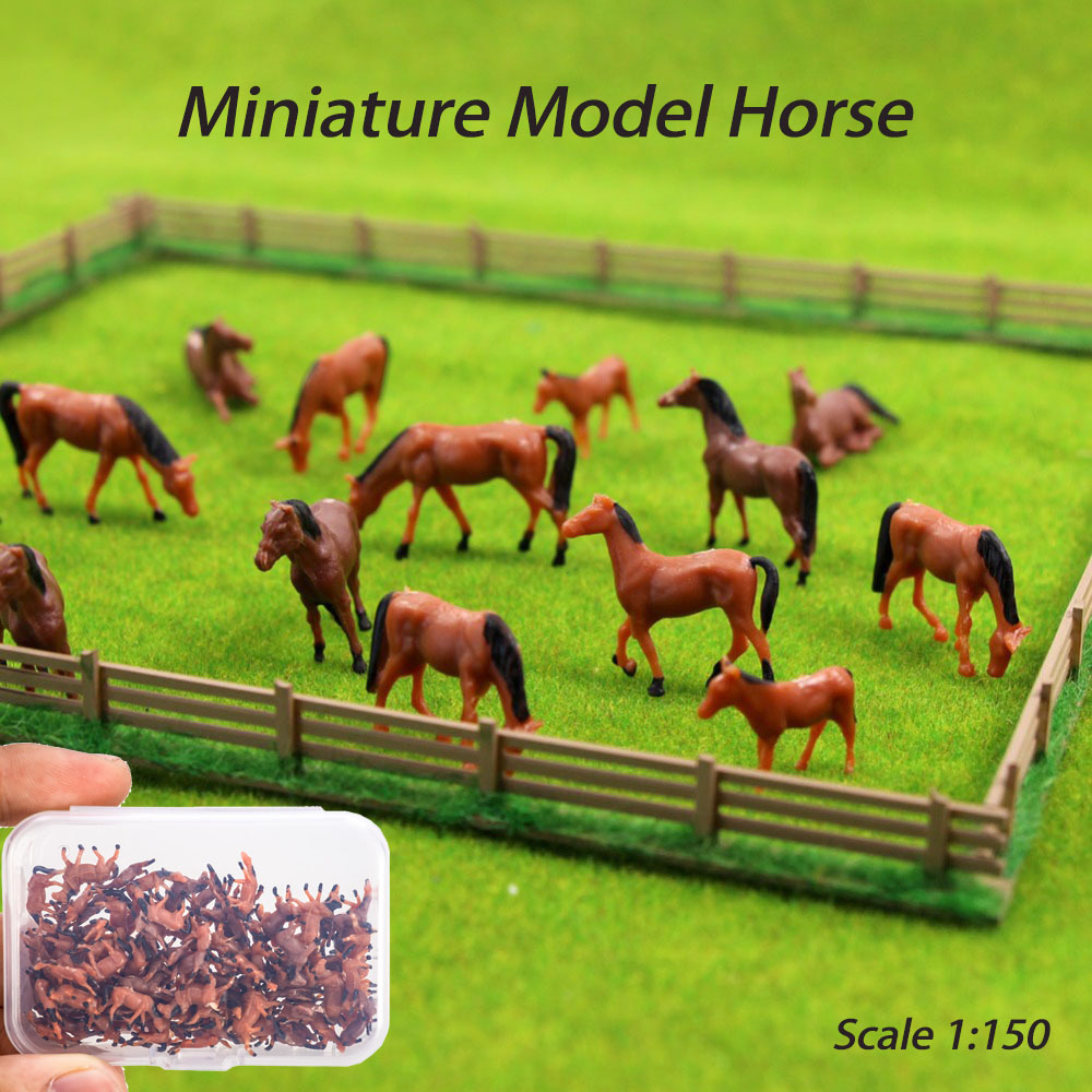 Scale 1:150 Miniature Horse Mo - огляд і ціна Model Kit Horse