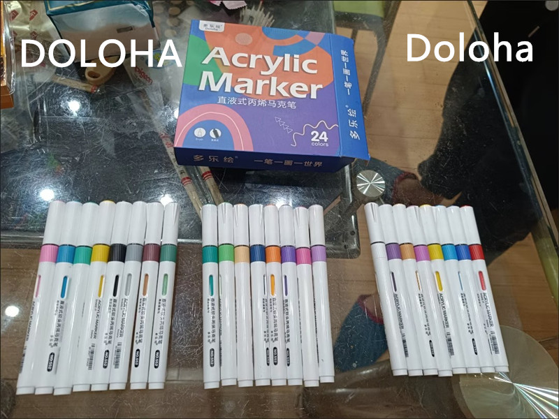 DOLOHA Doloha Acrylic Marker P - огляд і ціна Model Kit Markers