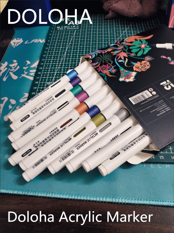 DOLOHA Doloha Acrylic Marker P - огляд і ціна Model Kit Markers