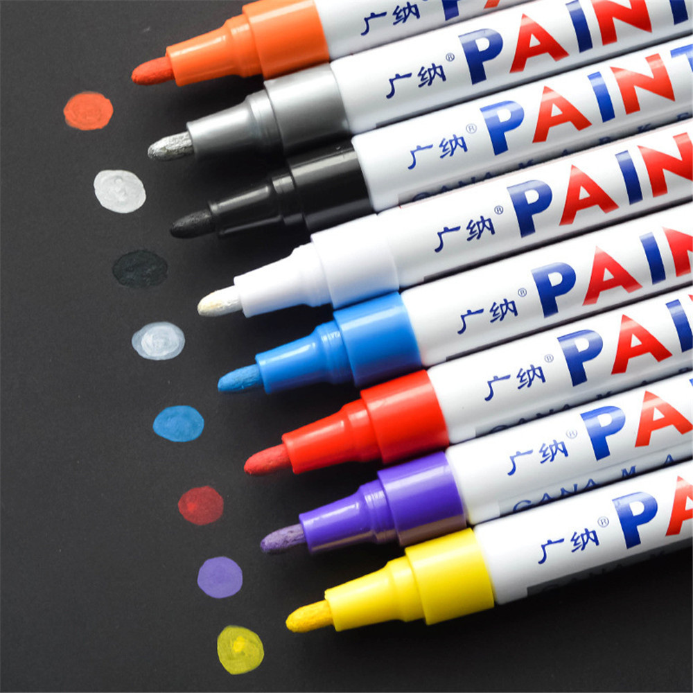 12 Colors Permanent Waterproof - огляд і ціна Model Kit Markers