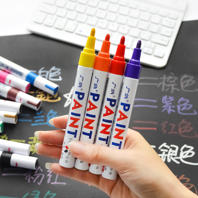 12 Colors Permanent Waterproof - огляд і ціна Model Kit Markers