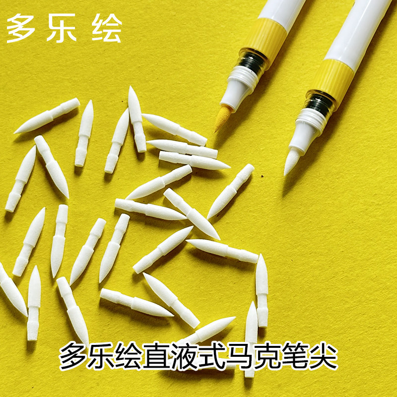DOLOHA Replace Nib Soft Pen Ti - огляд і ціна Model Kit Markers