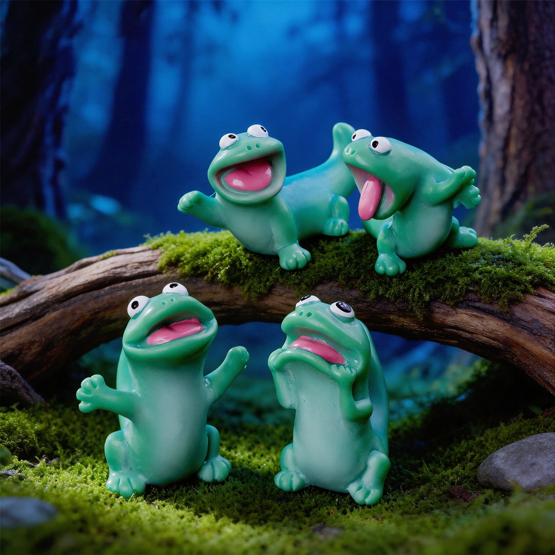 5pc Cartoon Funny Green Lizard - огляд і ціна Model Kit Lizard