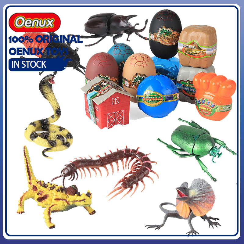 Oenux 4D Assembly Insect Repti - огляд і ціна Model Kit Lizard