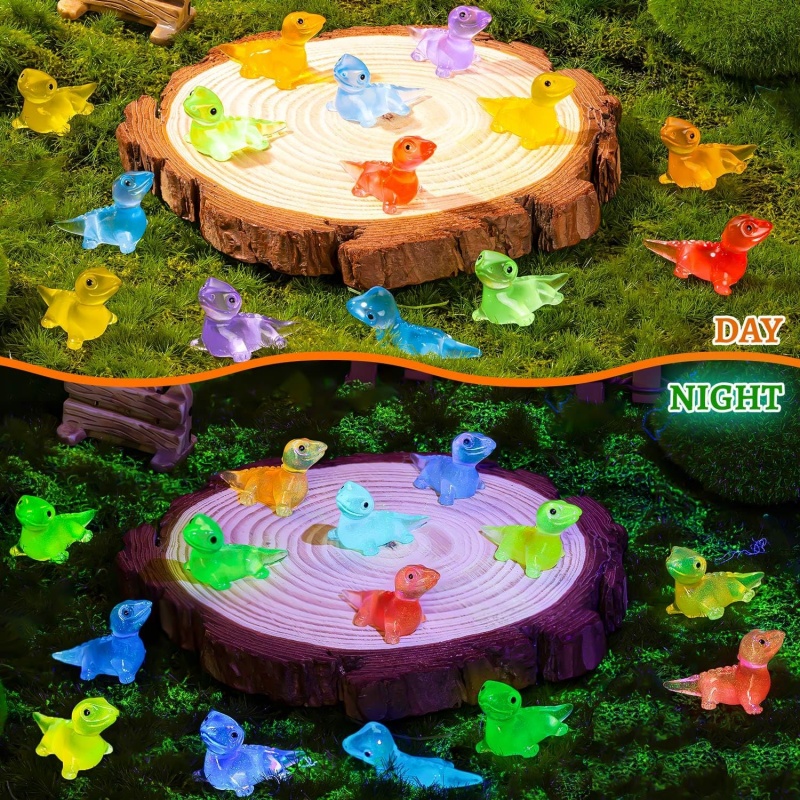 30PCS Mini Lizards Glow At Dar - огляд і ціна Model Kit Lizard