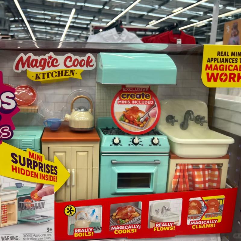 Genuine Zuru Mini Brands Magic - огляд і ціна Model Kitchen Set Pvc