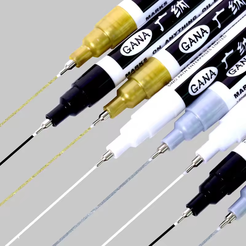 4/12pcs DIY Reflective Paint M - огляд і ціна Model Kit Markers